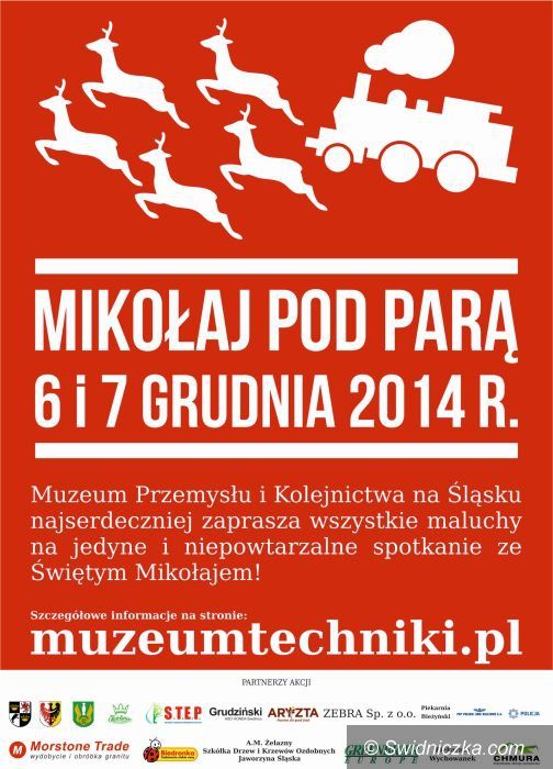 Jaworzyna Śląska: Mikołaj przyjedzie parowozem