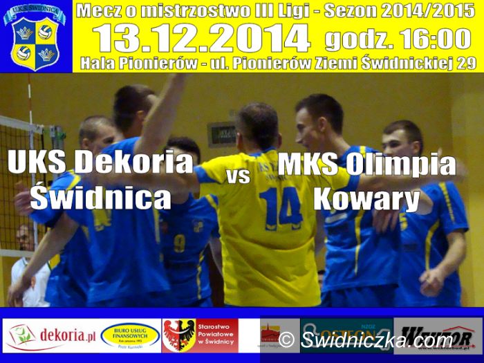 III-liga siatkarzy: Ostatni mecz Dekorii w tym roku