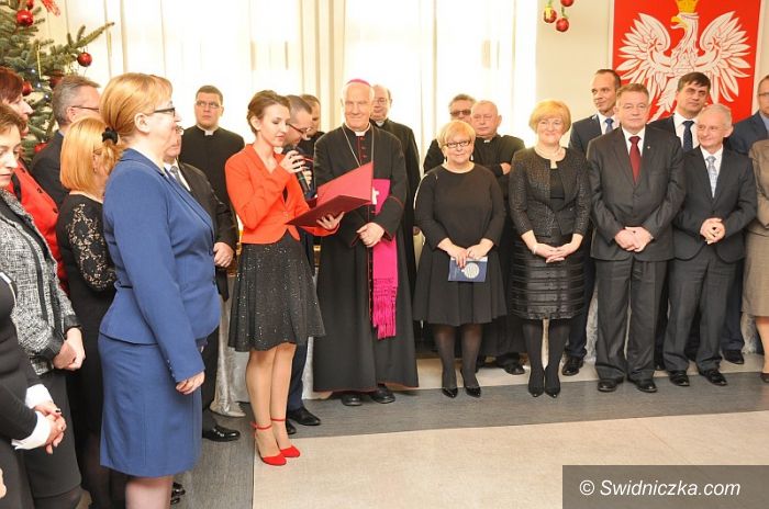 Świdnica: Świąteczne spotkanie wójta gminy Świdnica