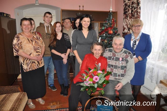 Gmina Świdnica: Złote gody państwa Podwórnych
