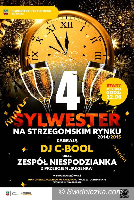 Strzegom: Strzegom zaprasza na Sylwestra