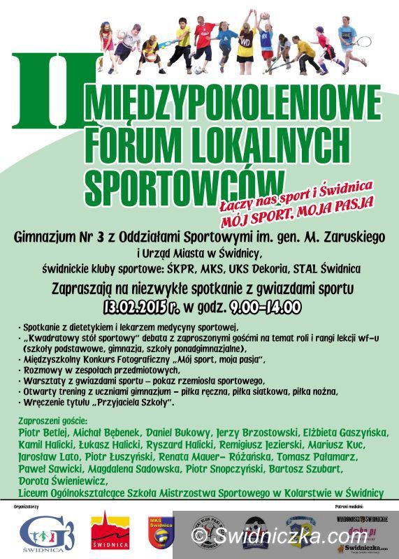 Świdnica: Gwiazdy sportu po raz  drugi w Gimnazjum nr 3 w Świdnicy