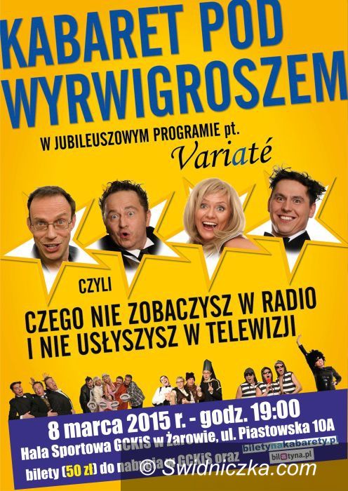 Żarów: Kabaret pod Wyrwigroszem w Żarowie