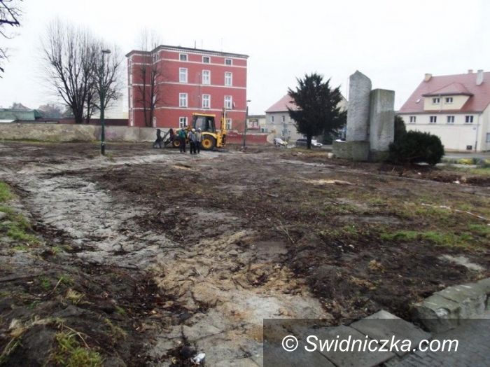 Strzegom: Będzie piękny skwer
