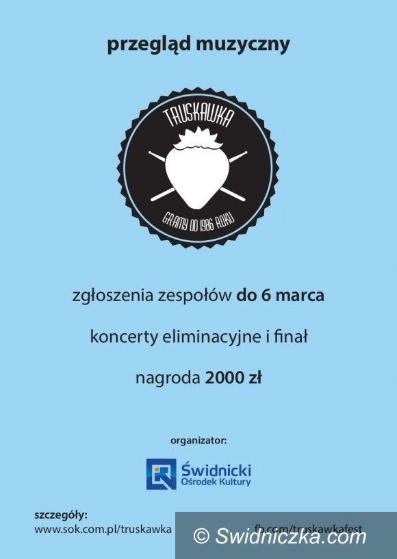 Świdnica: Trwa nabór do przeglądu muzycznego Truskawka 2015