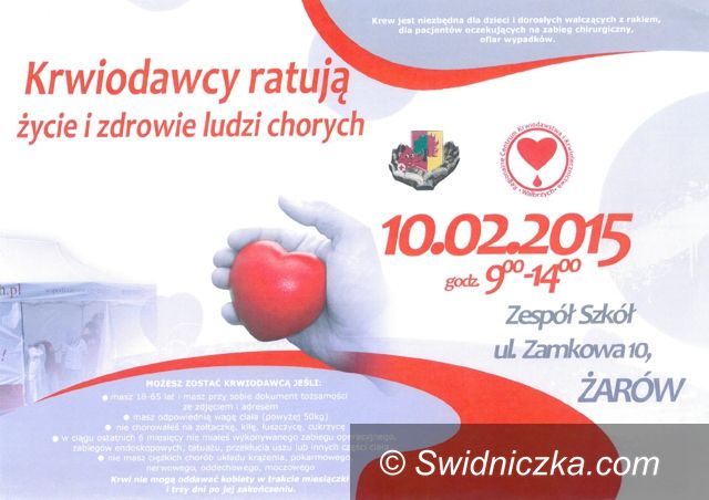 Żarów: Walentynkowy dar serca