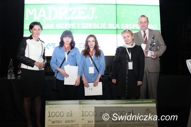 Strzegom: Zespół Szkół w Strzegomiu nagrodzony przez Ministra Gospodarki