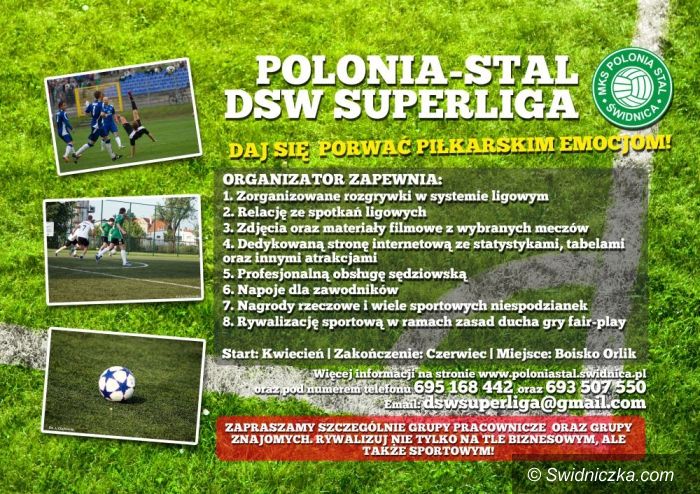 Świdnica: Ruszają profesjonalnie zorganizowane amatorskie rozgrywki piłkarskie