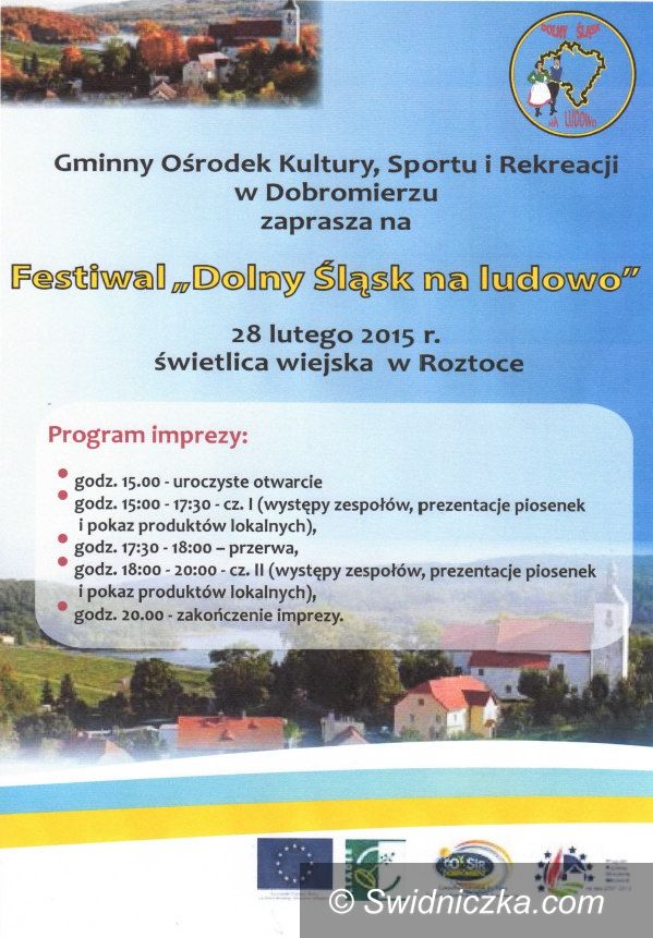 Dobromierz: Zapraszamy na festiwal do Dobromierza