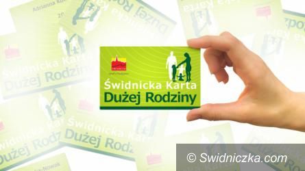 Świdnica: Świdnicka Karta Dużej Rodziny w MOPS