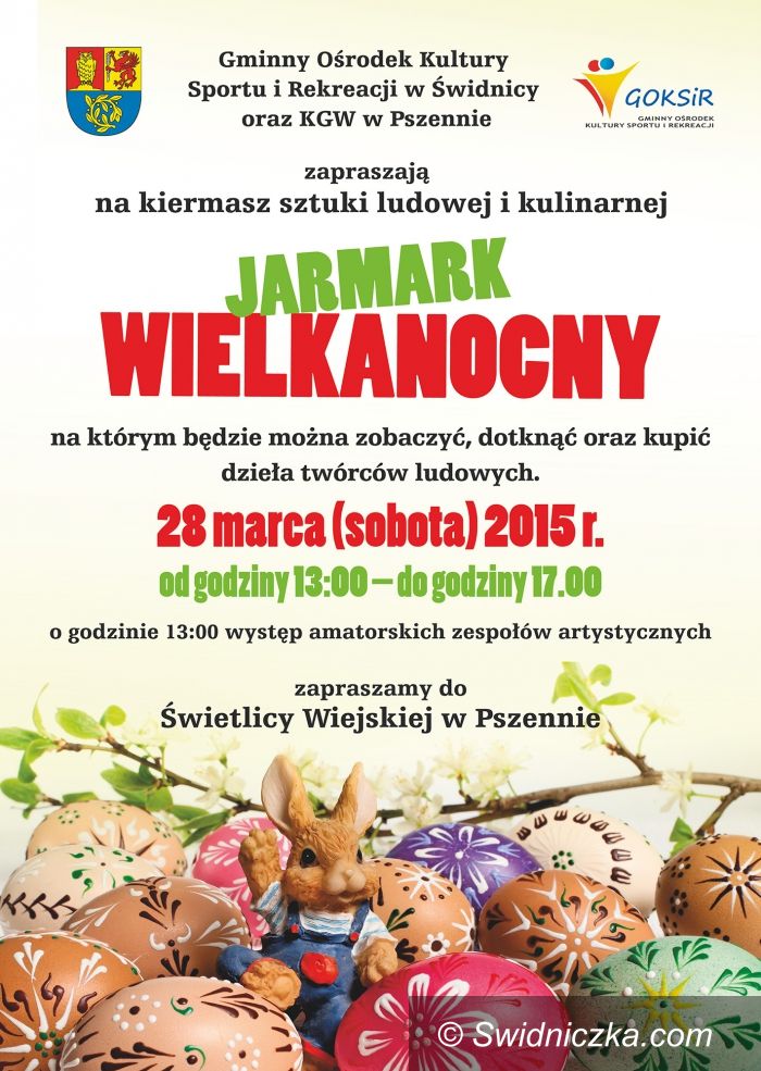 Pszenno: Jarmark Wielkanocny w Pszennie