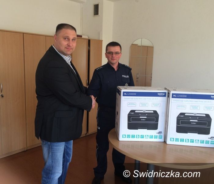 Świebodzice: Drukarki dla policji