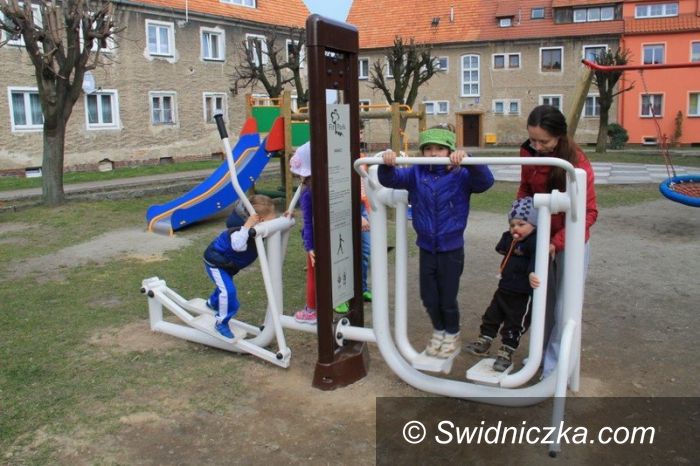 Świebodzice: Kolejna siłownia pod chmurką