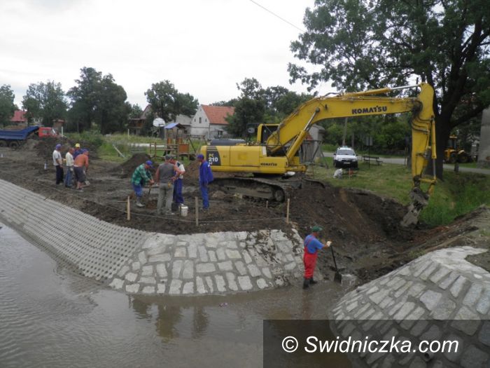 Żarów: Kontynuacja prac na potoku Tarnawka