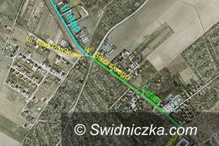 Świdnica: Ulica Sikorskiego w Świdnicy zyska nowe oblicze