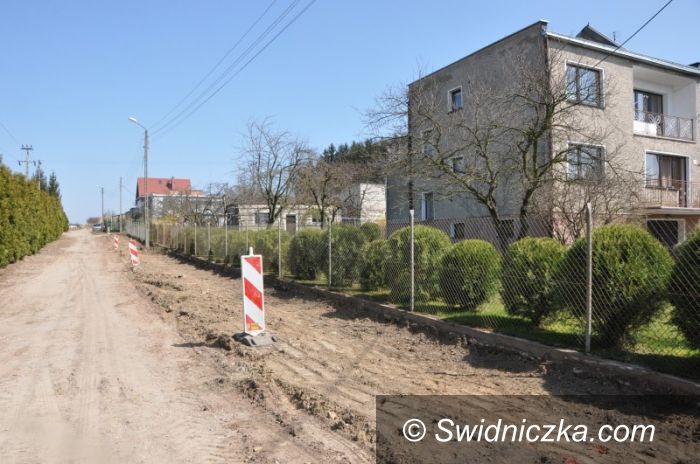 Grodziszcze: Remont dróg w Grodziszczu