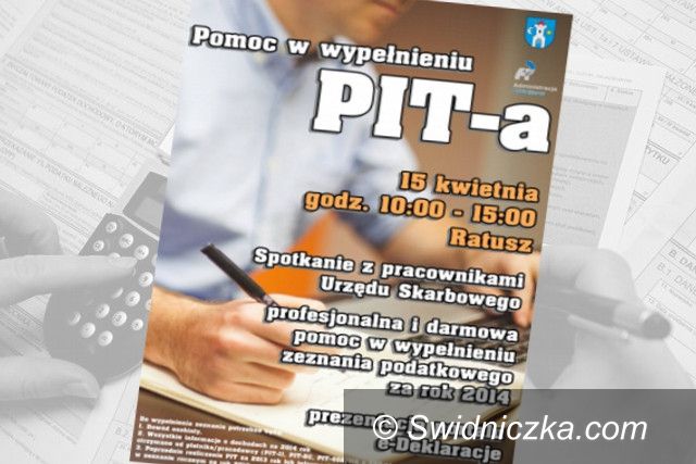 Świebodzice: Skorzystaj z pomocy w wypełnieniu PIT–a