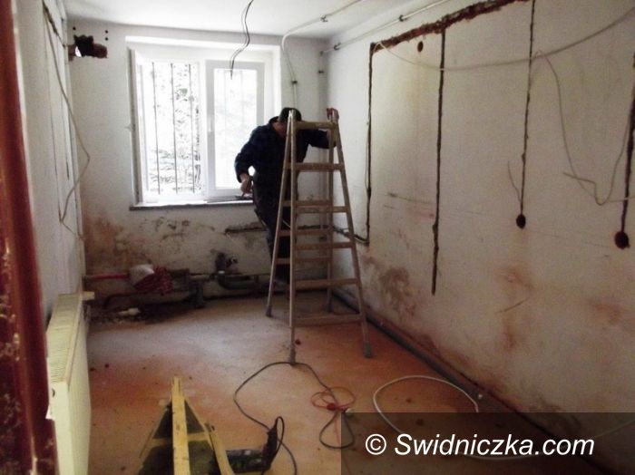 Żółkiewka: Świetlica w Żółkiewce w remoncie