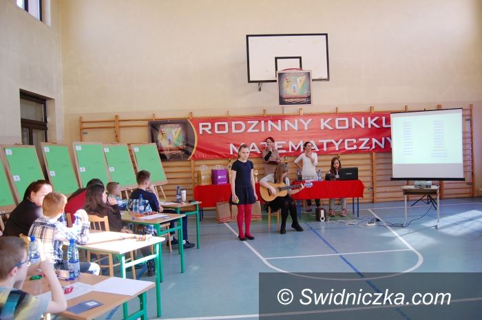 Świdnica: Finał IV Świdnickiego Rodzinnego Konkursu Matematycznego
