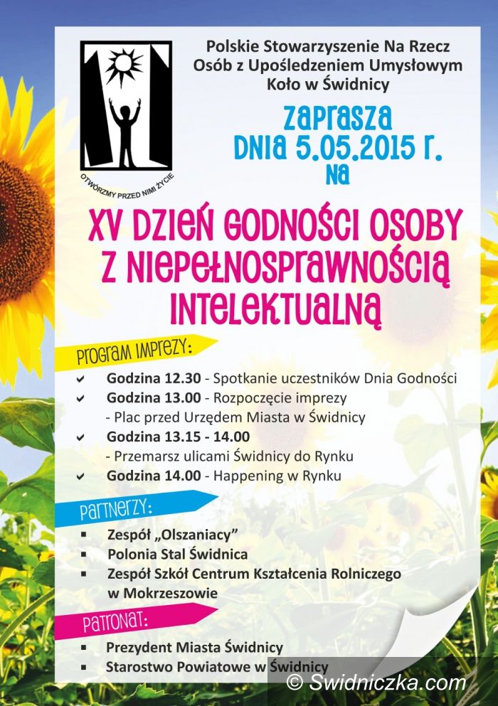 Świdnica: Dzień Godności Osoby z Niepełnosprawnością Intelektualną