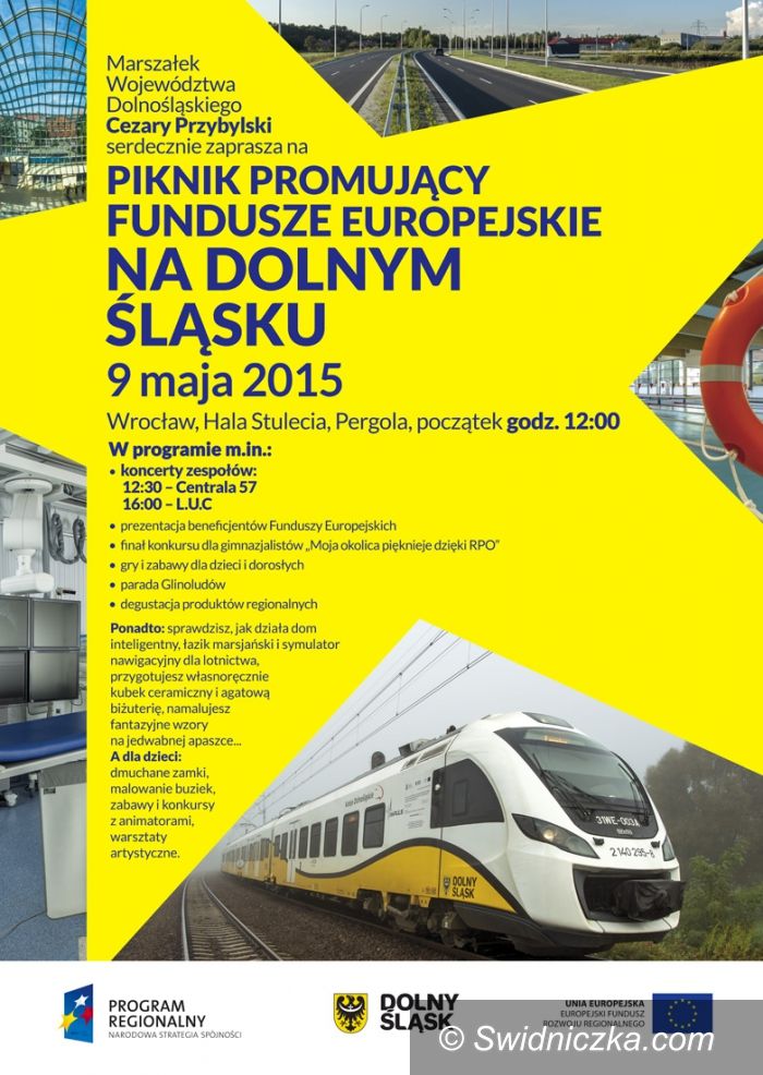 Wrocław: Piknik promujący fundusze europejskie