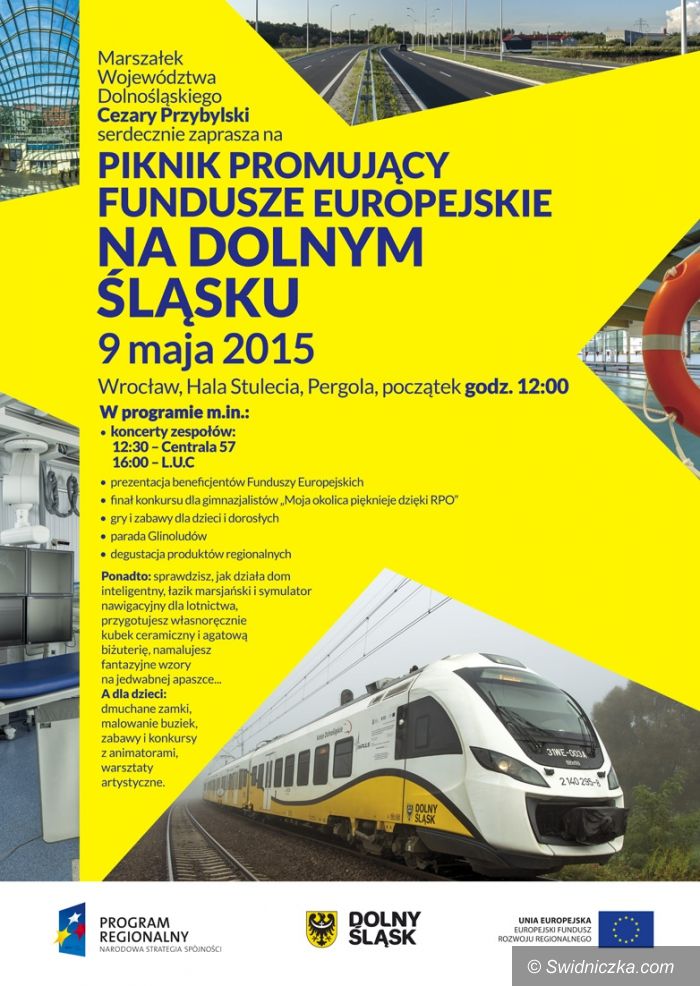 Wrocław: Piknik promujący fundusze europejskie