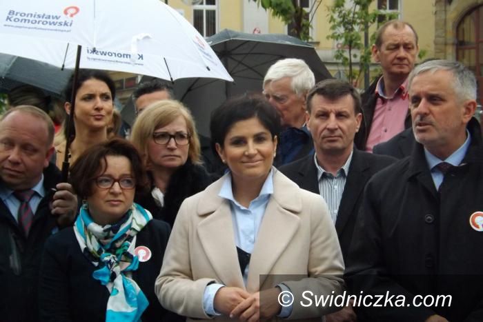 Wałbrzych: Apelują o udział w wyborach i poparcie dla Komorowskiego