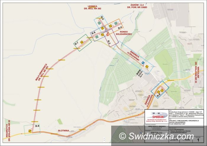 Świdnica: Utrudnienia podczas przebudowy ul. Sikorskiego