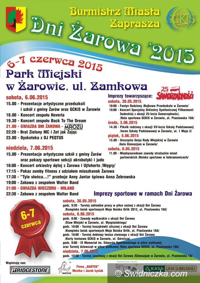 Żarów: Dni Żarowa pełne atrakcji
