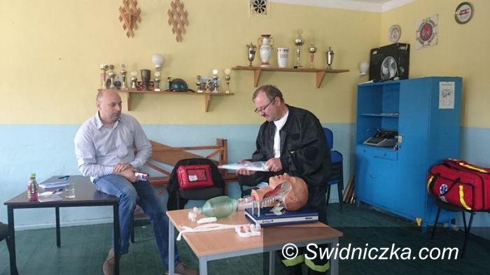 Żarów: Strażacy na kursie pierwszej pomocy