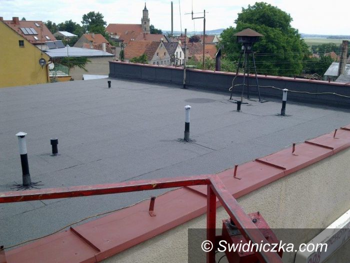 Dobromierz: Dach remizy jak nowy