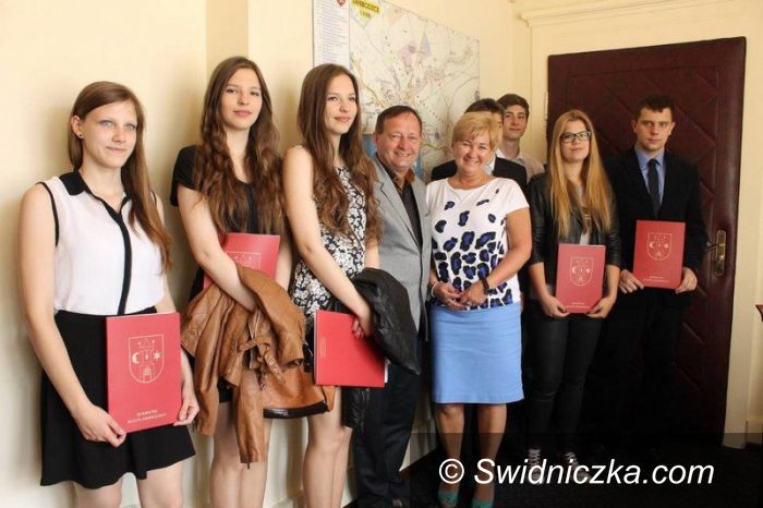 Świebodzice: Świebodzice: Najlepsi u burmistrza