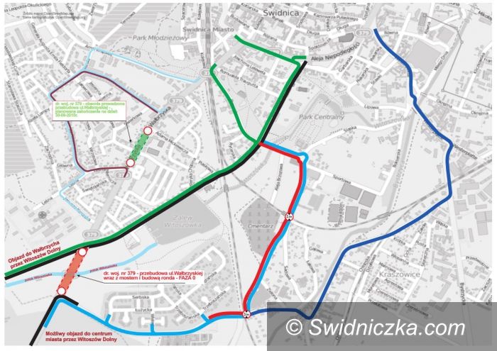 Świdnica: Kolejny etap prac przy ul. Wałbrzyskiej
