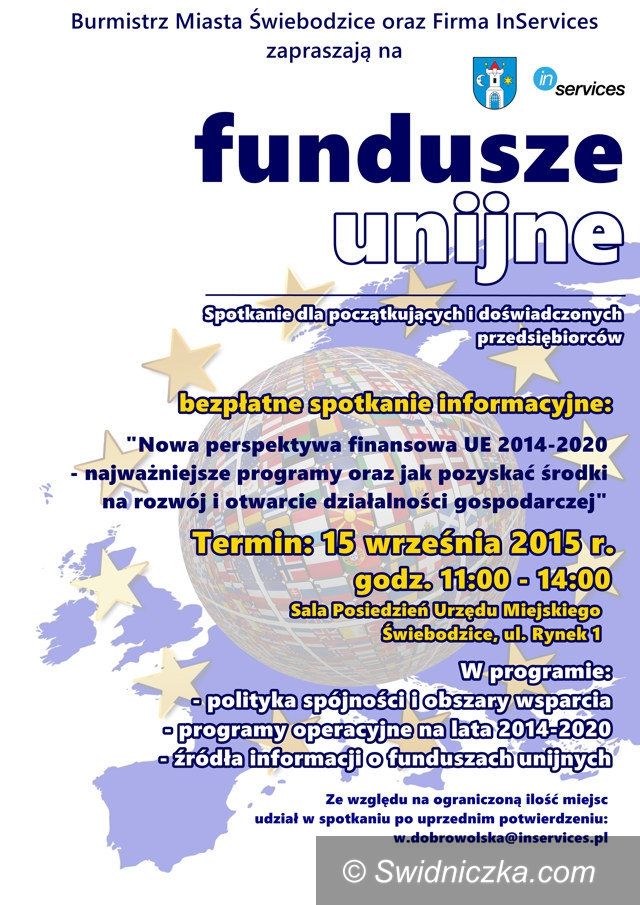 Świebodzice: Środki unijne – dowiedz się więcej
