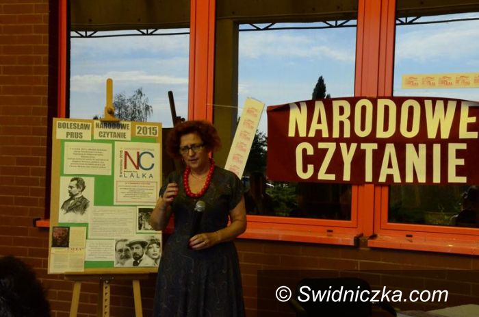 Żarów: Narodowe czytanie "Lalki"
