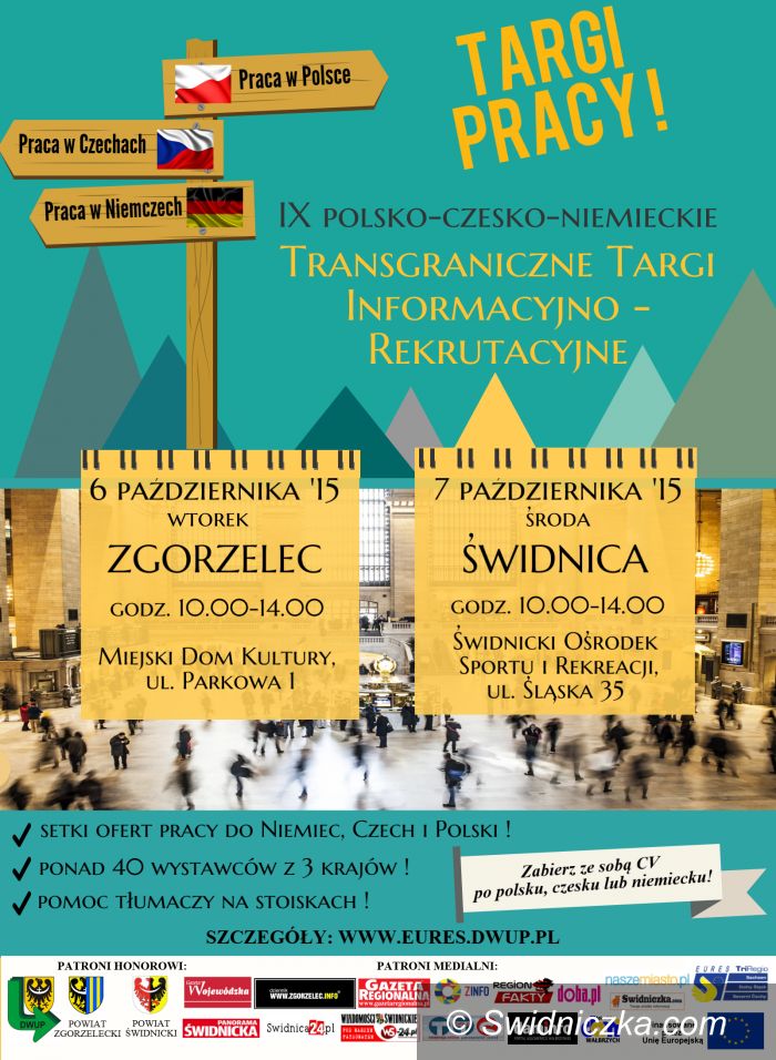 Region: Transgraniczne targi pracy odbędą się w Zgorzelcu i Świdnicy