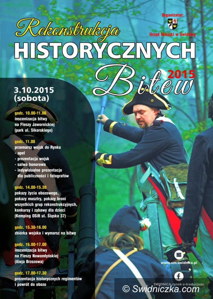 Świdnica: Widowiskowe rekonstrukcje historycznych bitew