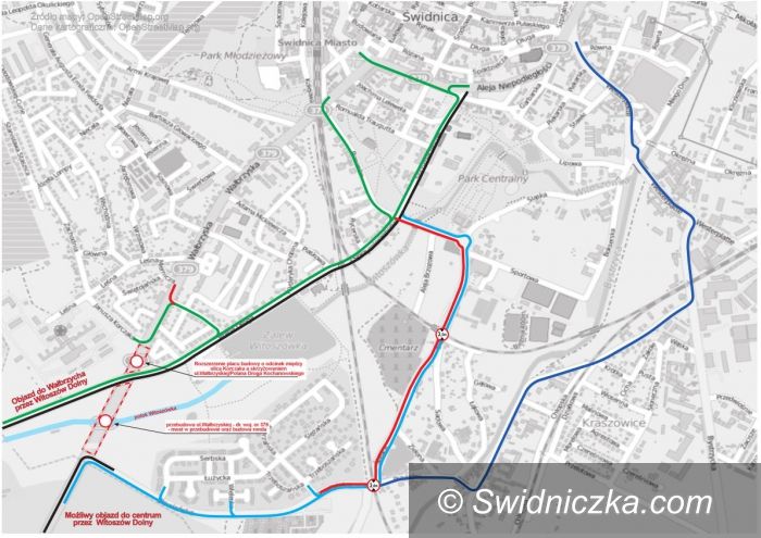 Świdnica: Zmiana organizacji ruchu przy ul. Wałbrzyskiej