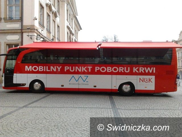 Świdnica: Ważna informacja dla krwiodawców