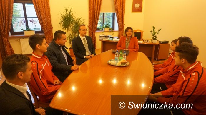 Świdnica: „Złota czwórka” gościła u prezydent miasta