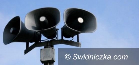 Świdnica: Trening systemu ostrzegania