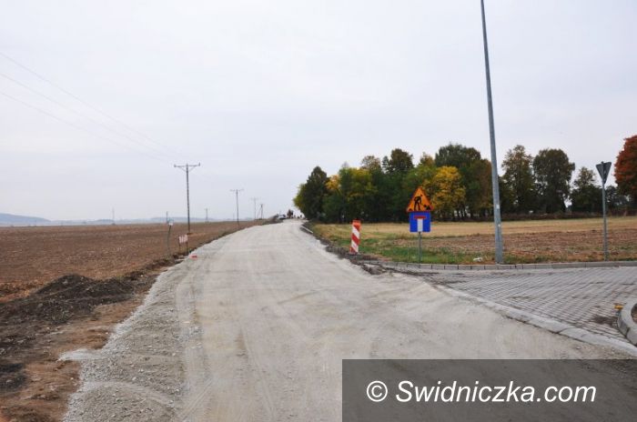 Pszenno: Nowa droga w Pszennie