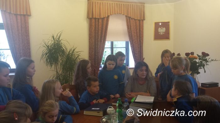 Świdnica: Trzecioklasiści z wizytą w Urzędzie Miejskim w Świdnicy