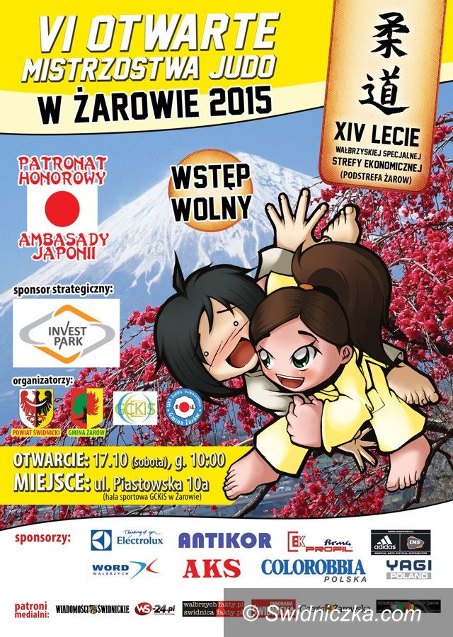 Żarów: Otwarte Mistrzostwa Judo w Żarowie