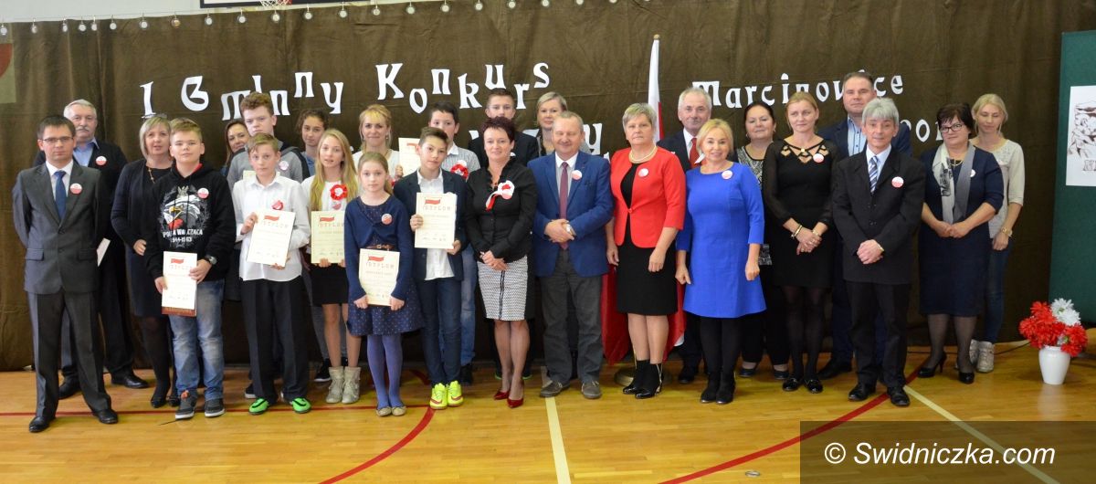 Marcinowice: I Gminny Konkurs Historyczny