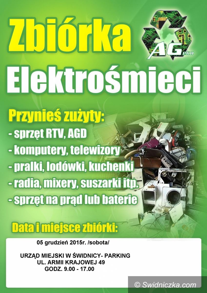 Świdnica: Zbiórka elektrośmieci