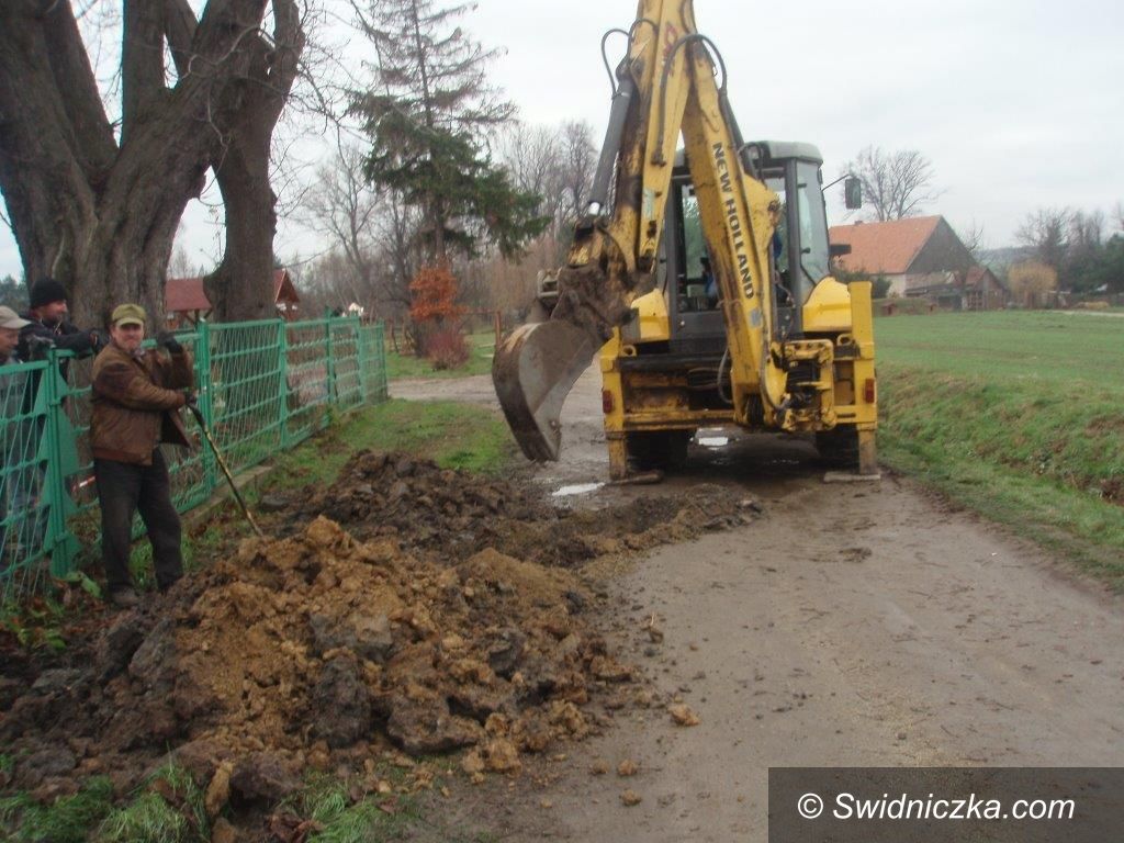 Dobromierz: Oczyszczalnia w Dzierzkowie