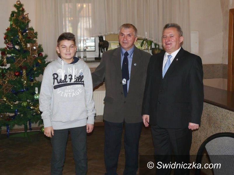 Strzegom: Bartosz Głód odznaczony