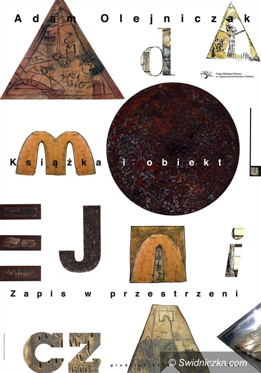 Świdnica: Wystawa „Książka i obiekt. Zapis w przestrzeni”
