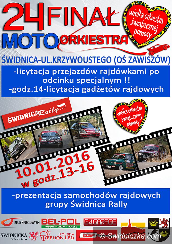Świdnica: WOŚP Świdnica Rally